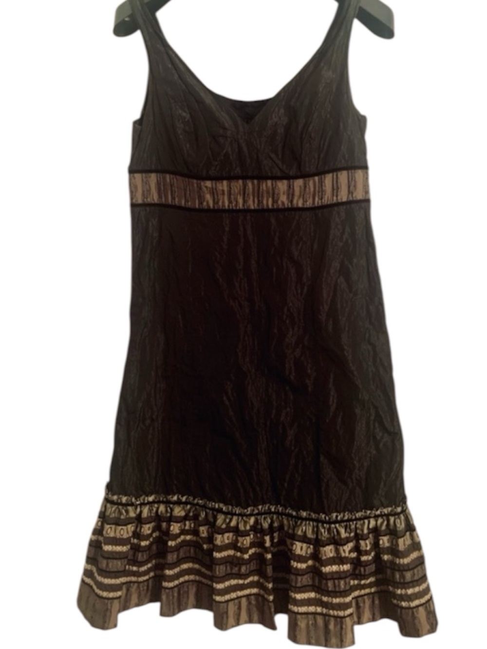 Iris Retro style Elegant Black crafted dress